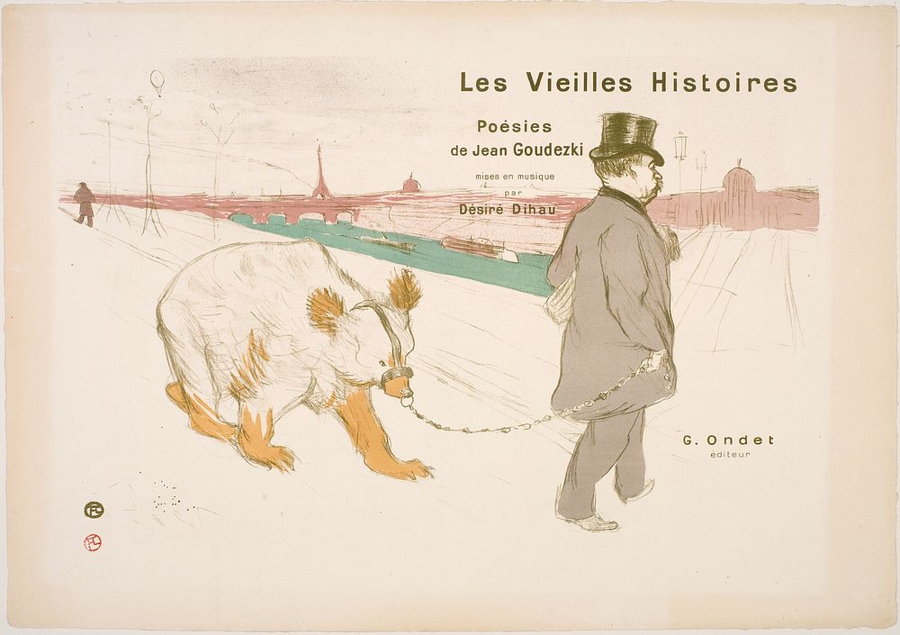 Les Vieilles Histoires, Couvertures by Henri de Toulouse Lautrec