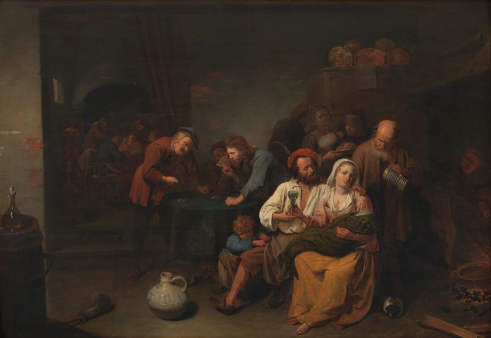 Inn scene by David III Rijckaert