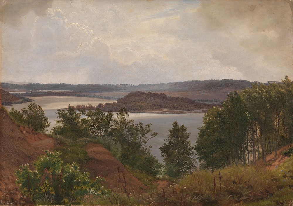 Ringholm by Laven near Silkeborg by Vilhelm Kyhn