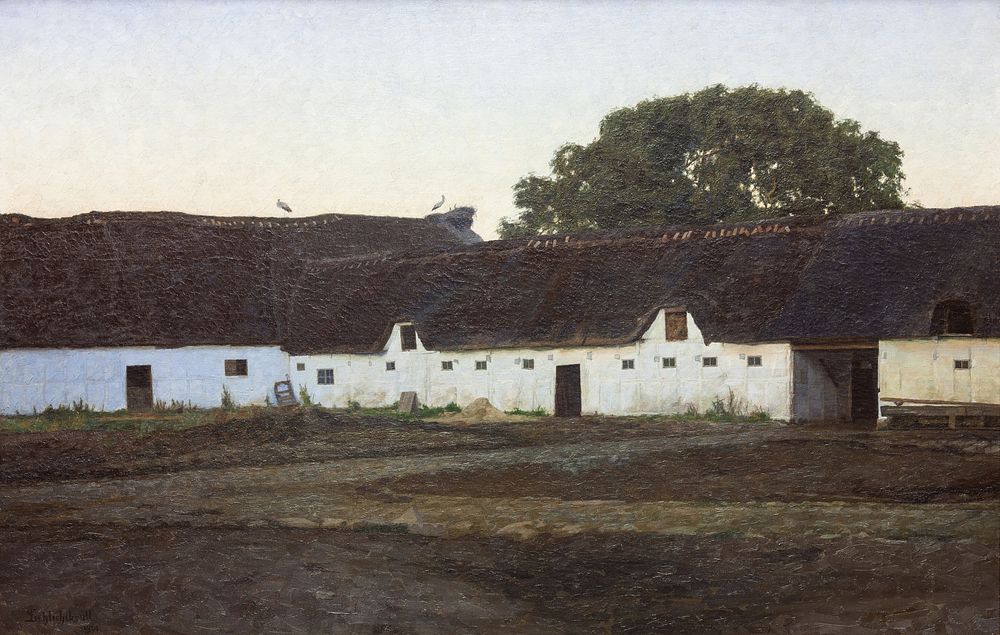 A farm in Vendsyssel by J. C. Schlichtkrull