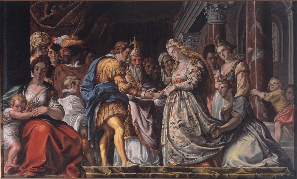 A Betrothal by Frantz Cleyn
