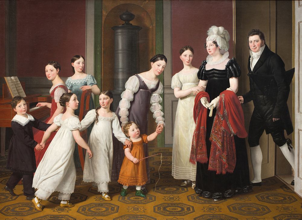 The Nathanson Family by C.W. Eckersberg