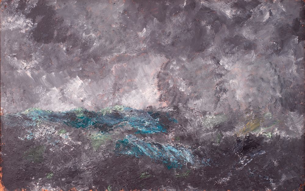 Storm in the Archipelago."The Flying Dutchman", Dalar&ouml; by August Strindberg