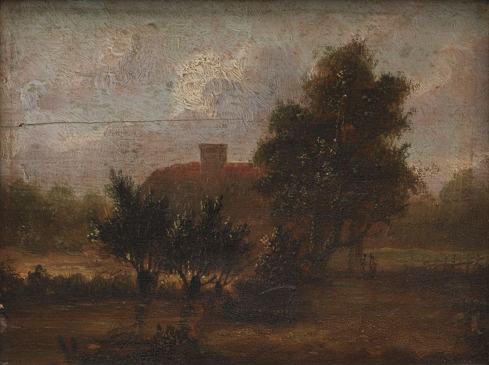 Landscape by Meindert Hobbema