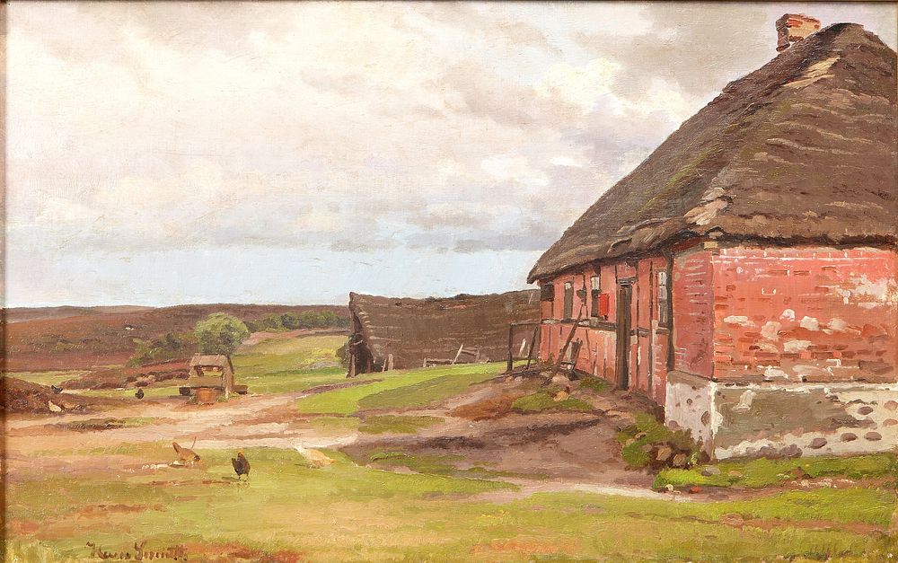 A house on Alheden by Hans Smidth