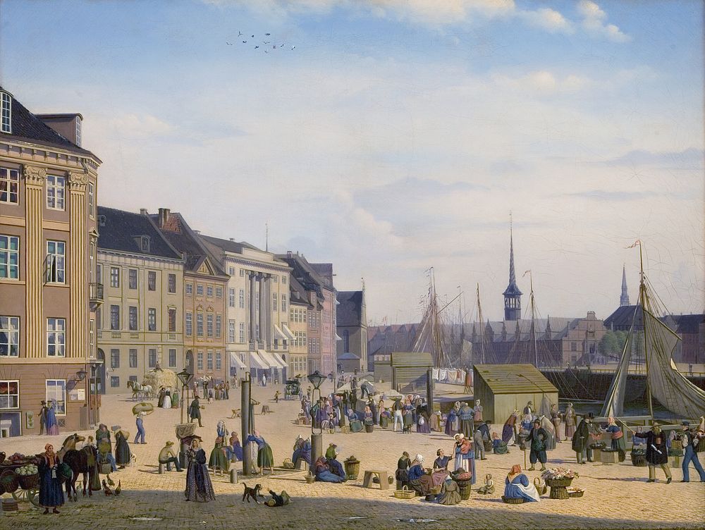 Højbro Plads, a Market Place in Copenhagen by Sally Henriques