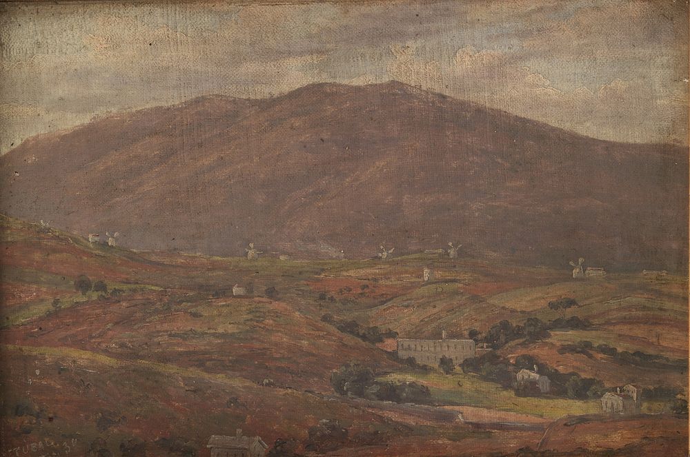 Landscape at Sétúbal, Portugal by Thorald Brendstrup