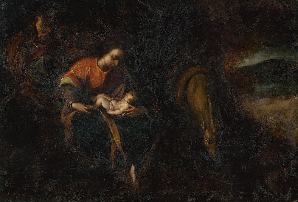 The holy family (the holy family fleeing to egypt)