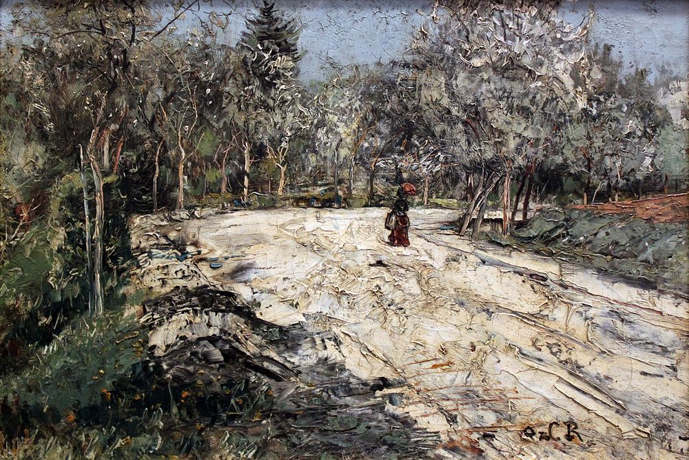 Road to Berka (1889) by Christian Rohlfs