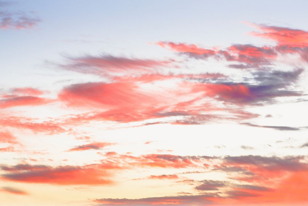 Colorful clouds & sky background image