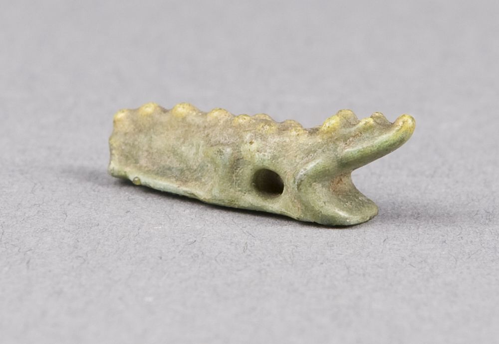 Amulet of a Crocodile by Ancient Egyptian
