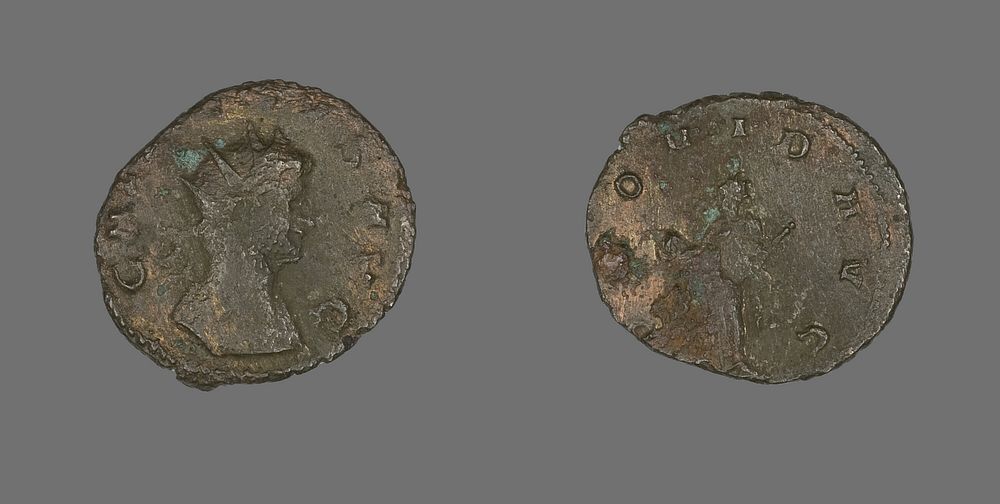 Antoninianus (Coin) Portraying Emperor Gallienus by Ancient Roman
