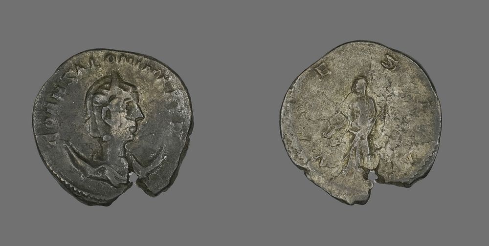 Antoninianus (Coin) Portraying Empress Salonina by Ancient Roman