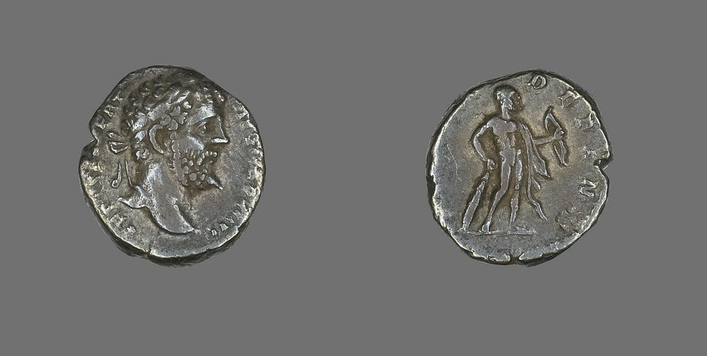 Denarius (Coin) Portraying Emperor Septimius Severus by Ancient Roman
