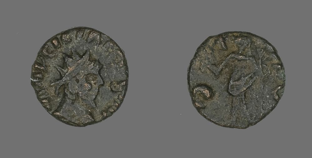 Coin Portraying the Radiate Bust of an Emperor by Ancient Roman