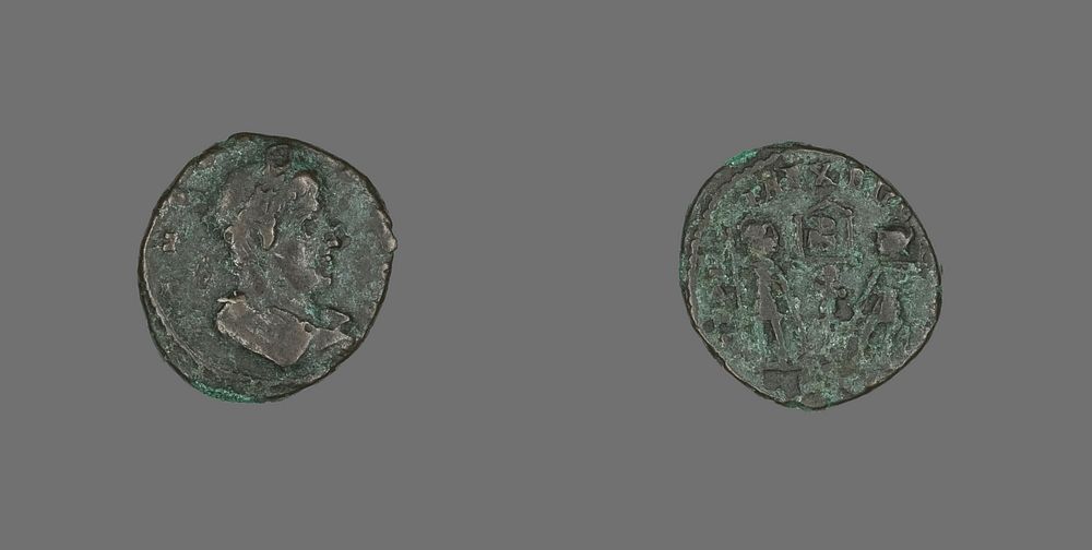 Coin Depicting an Emperor by Ancient Roman