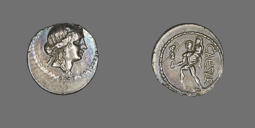 Denarius (Coin) Depicting the Goddess Venus by Ancient Roman