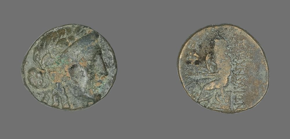 Coin Depicting the God Apollo by Ancient Greek