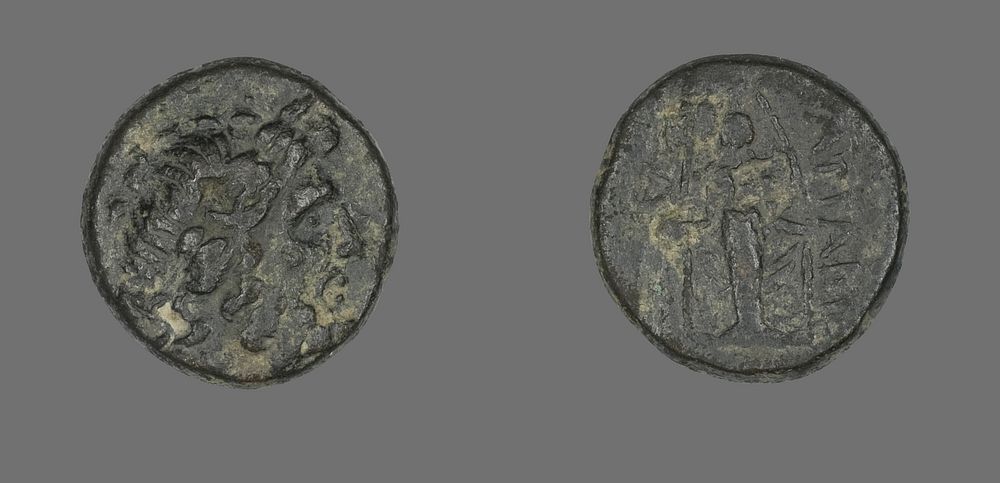 Coin Depicting the God Zeus by Ancient Greek