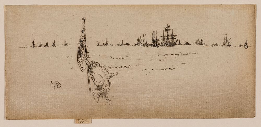 Dipping the Flag by James McNeill Whistler