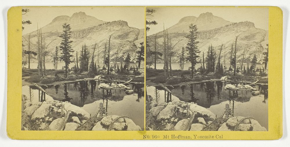 Mt. Hoffman, Yosemite, Cal. by Kilburn Brothers
