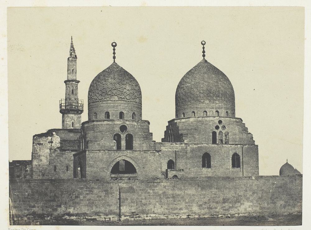 Mosquée et Tombeau du Sultan Kansou-el-Gouri, Le Kaire by Maxime Du Camp