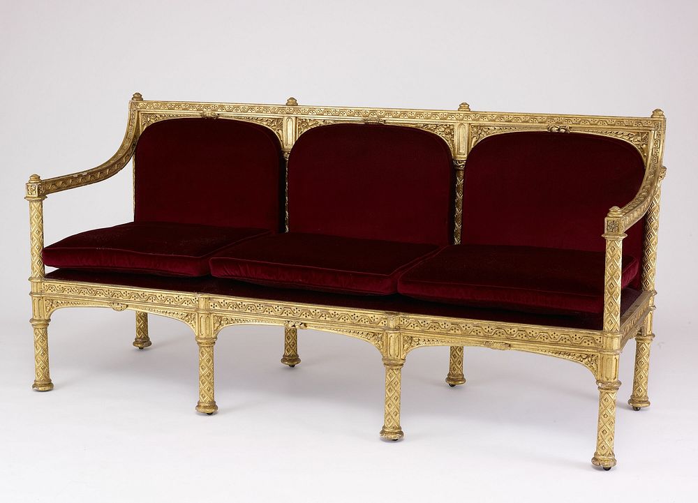 Sofa by Augustus Welby Northmore Pugin (Designer)