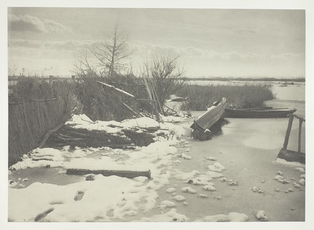 The First Frost by Peter Henry Emerson