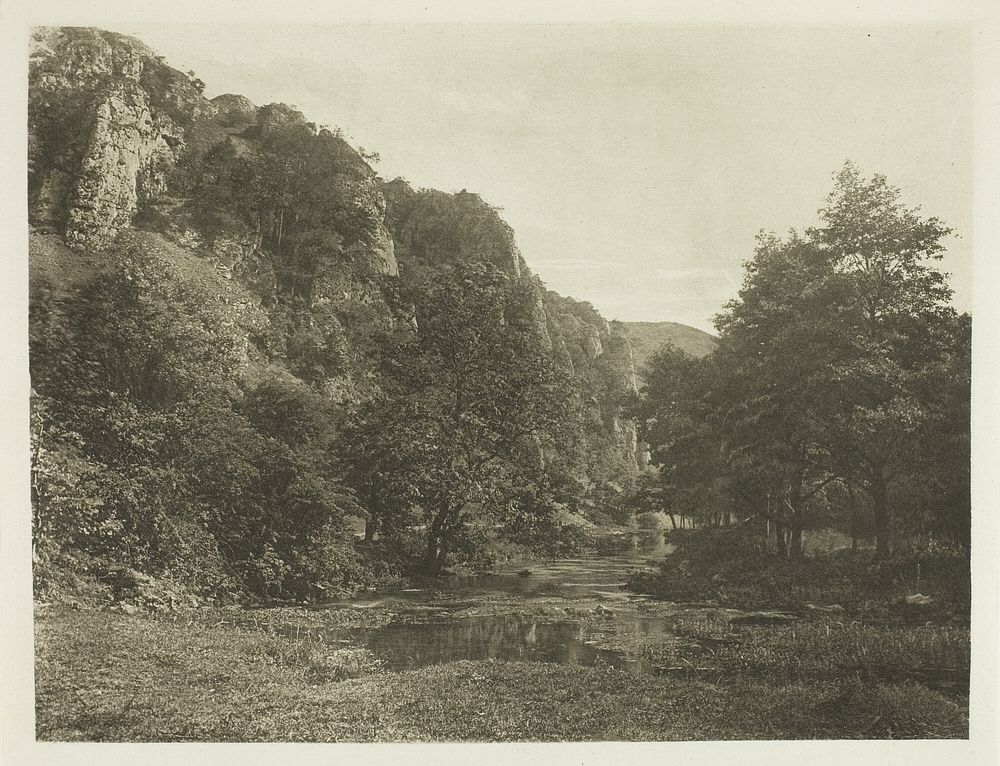 Tissington Spires, Dove Dale by Peter Henry Emerson