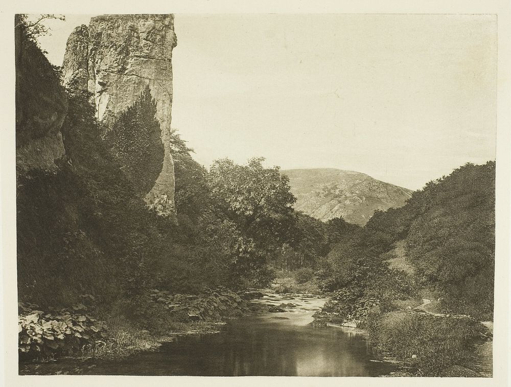 "Pickering Tor," Dove Dale by Peter Henry Emerson