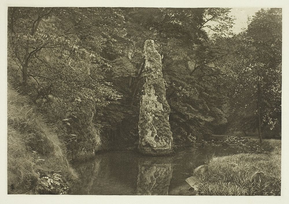 "Pike Pool," Beresford Dale by Peter Henry Emerson