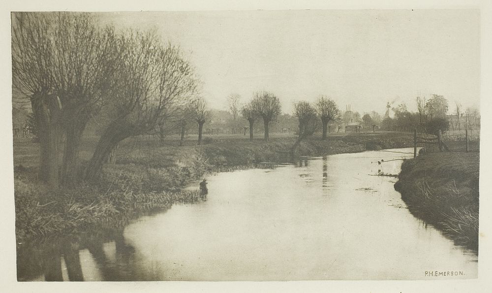 Stanstead from the Lea by Peter Henry Emerson