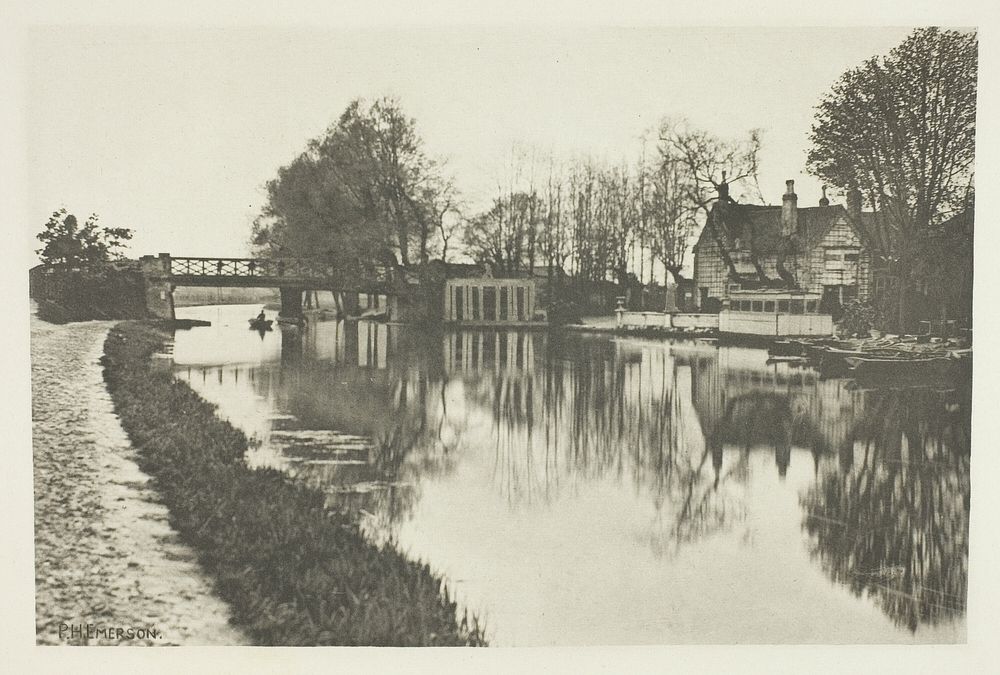 The Old Rye House Inn by Peter Henry Emerson