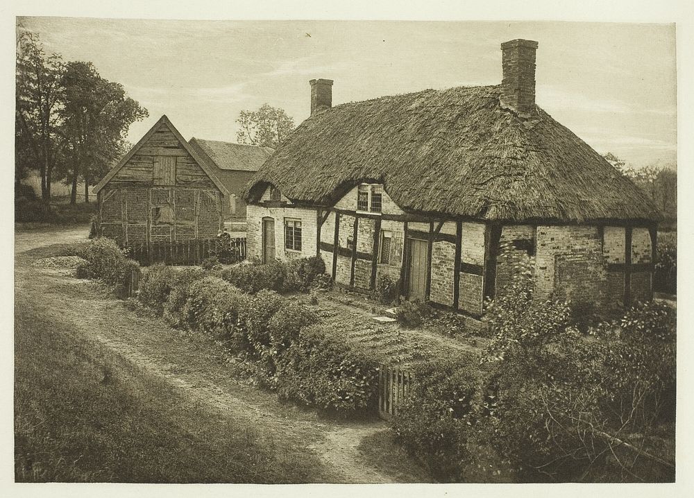 Izaak Walton's House at Shallowford, Staffordshire by Peter Henry Emerson