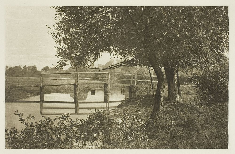 On the "Sow," Near Walton's House at Shallowford by Peter Henry Emerson