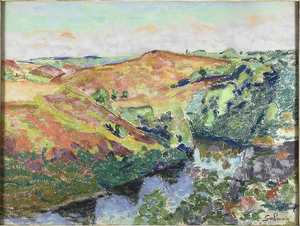 Landscape in Crozant by Jean Baptiste Armand Guillaumin