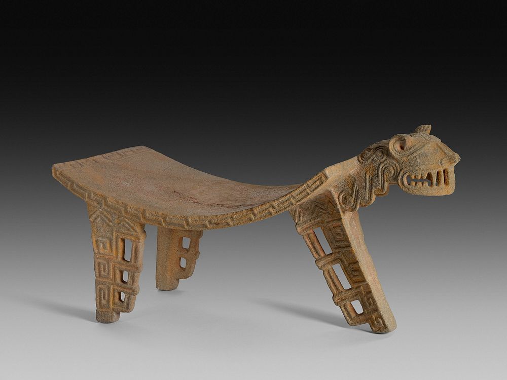 Ceremonial Grinding Table (Metate) in the Form of a Feline by Nicoya