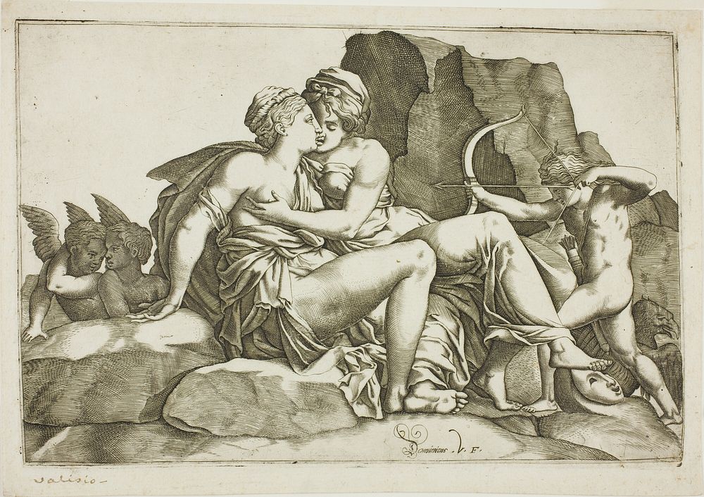 Jupiter and Callisto by Domenico Vito