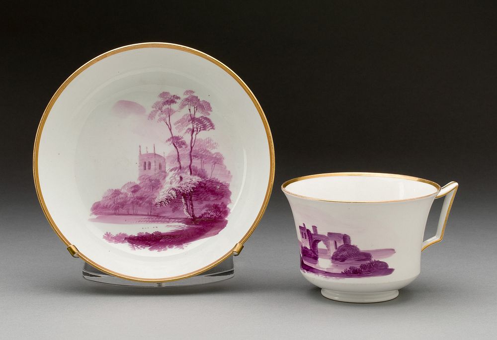 Cup and Saucer by Wedgwood Manufactory (Manufacturer)