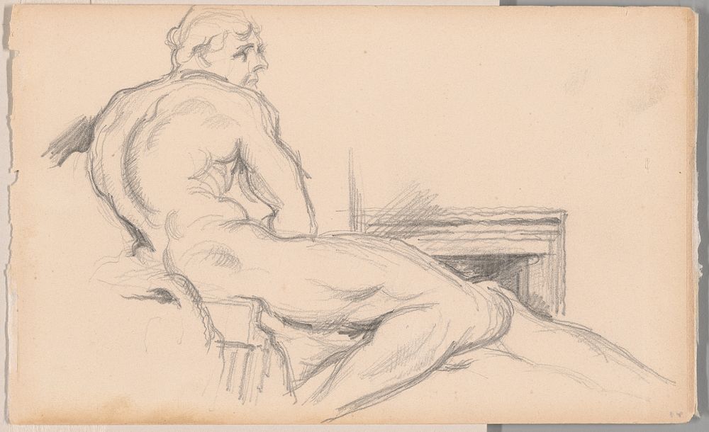 Hercules Resting by Paul Cezanne