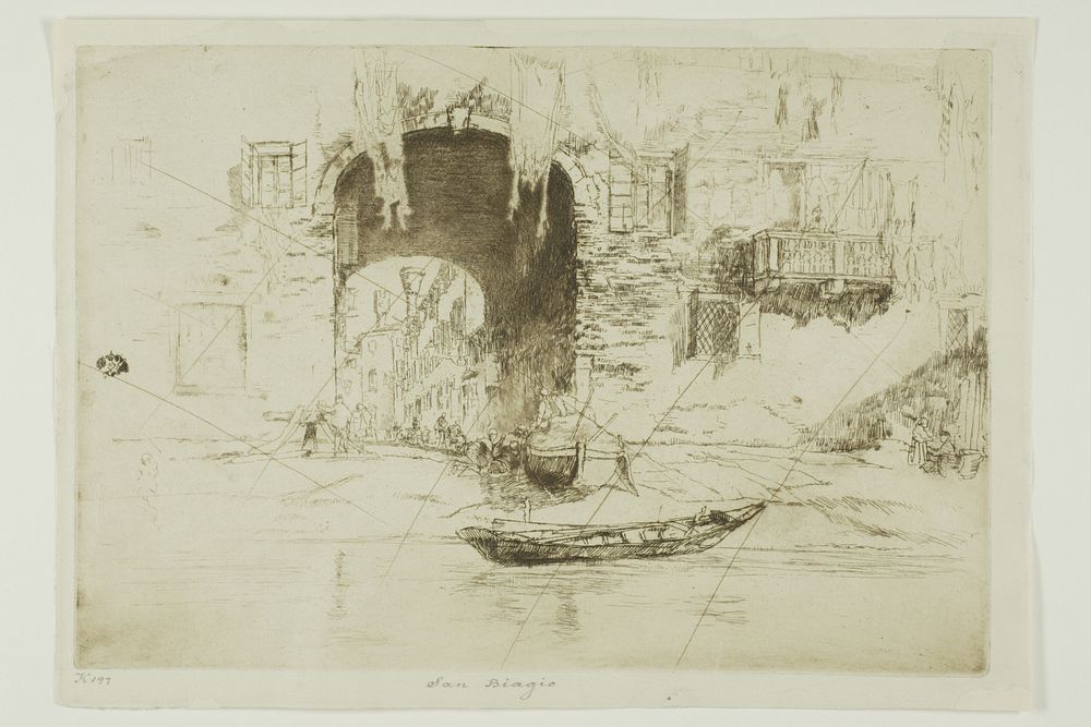 San Biagio by James McNeill Whistler