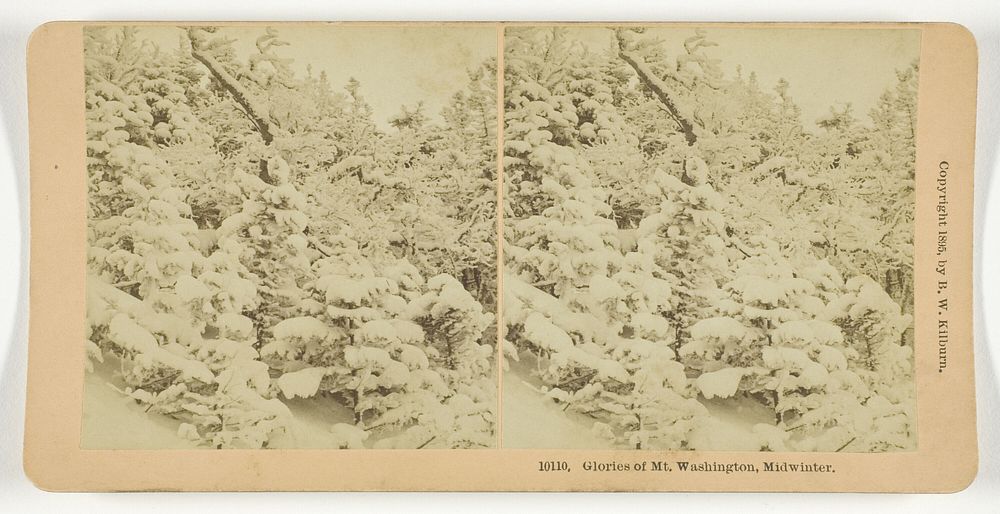 Glories of Mt. Washington, Midwinter by Benjamin West Kilburn