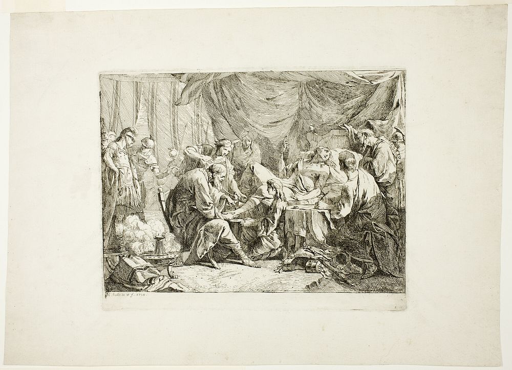 Antiochus, After his Demise, Dictated his Will by Noël Hallé