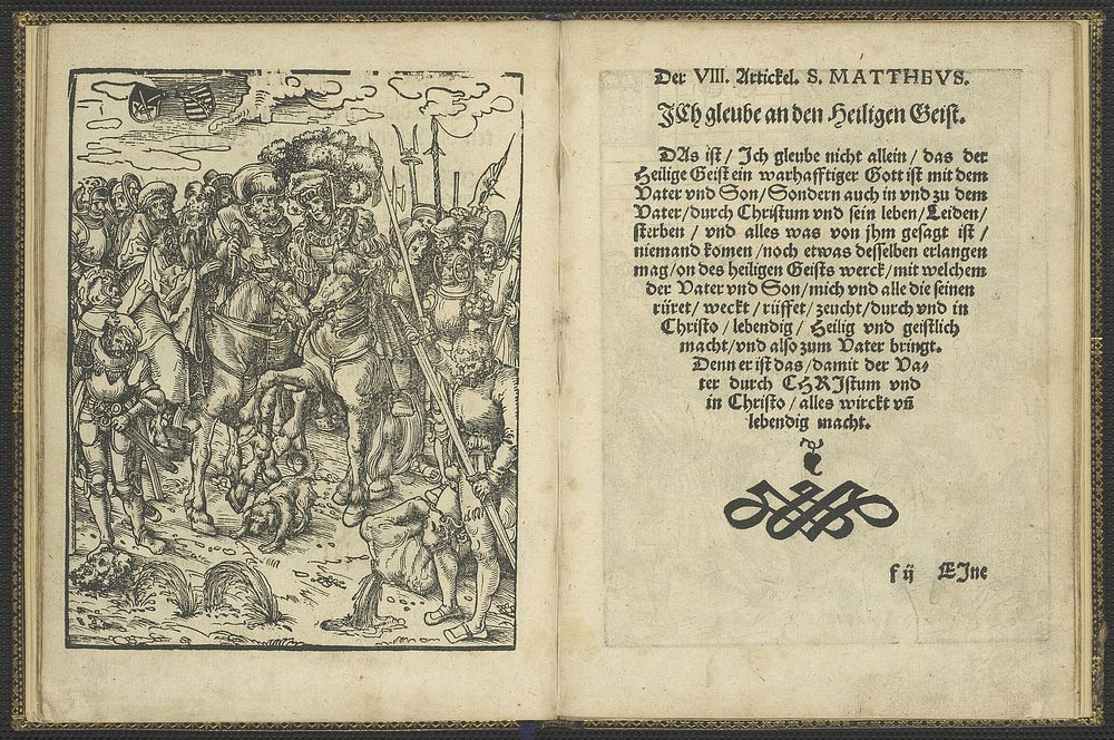 The Apostles' Creed (Das Symbolum der Heiligen Aposteln) by Lucas Cranach, the Elder