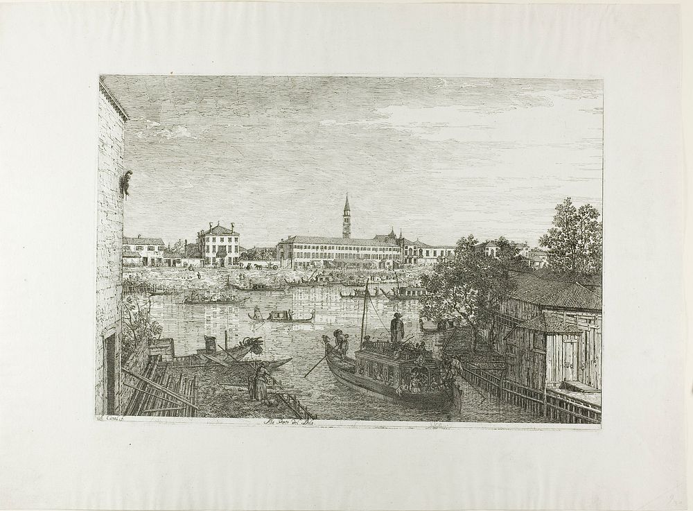 Ale Porto del Dolo by Canaletto