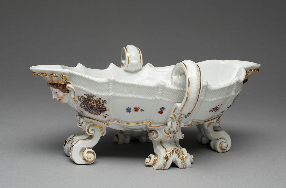 Sauceboat from the Sulkowsky Service by Meissen Porcelain Manufactory (Manufacturer)