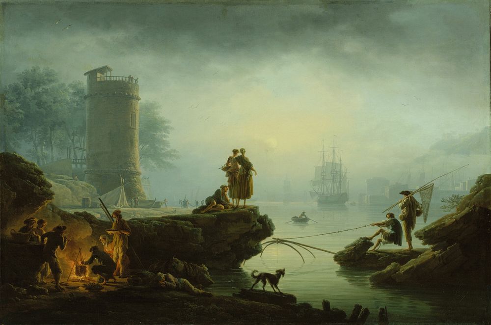 Morning by Claude Joseph Vernet