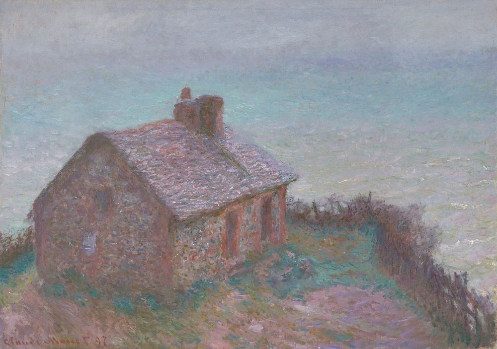 The Customs House at Varengeville by Claude Monet