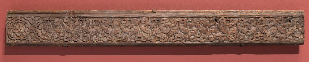 Fragment of an architectural molding by Islamic