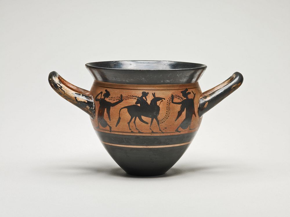 Mastoid (Drinking Cup) with Handles by Ancient Greek